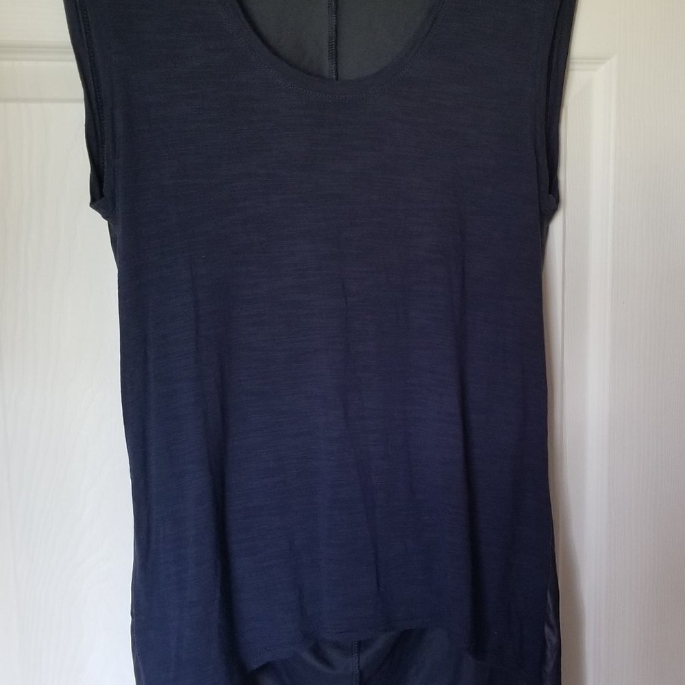 Sheer Sleeveless top Size Medium